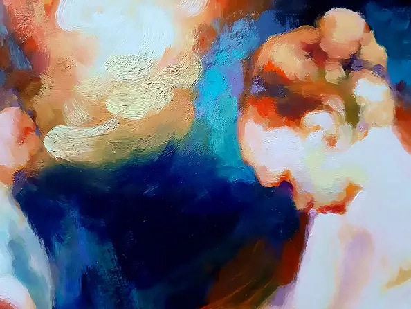 Barbara Gulbinowicz - Blue ballerinas