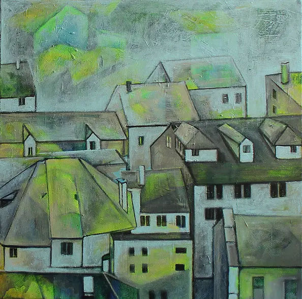 Iza Jaśniewska - Blue city