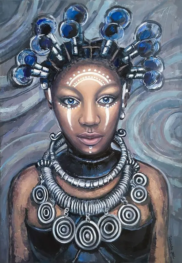 Iwona Greczka - "Blue gaze"