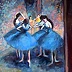 Mariola Ptak - Les Danseuses bleues de Degas
