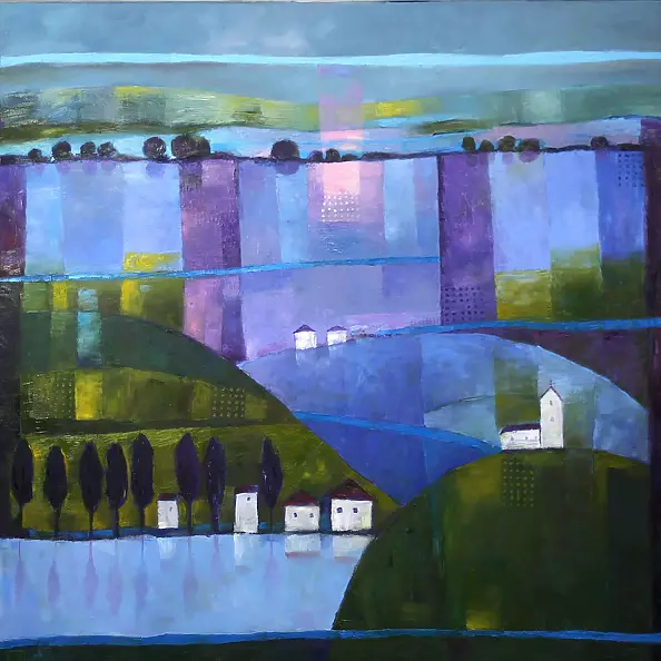 Ewa Przybyła - Blue thoughtfulness