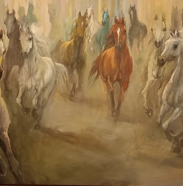 Agnieszka Słowik Kwiatkowska - Blue horse