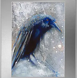 Krzysztof Trzaska - "The Blue Crow" from the series "Birds"