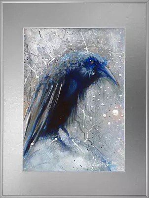Krzysztof Trzaska - "The Blue Crow" from the series "Birds"