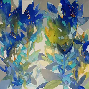 Aleksandra Adamczak - The blue garden