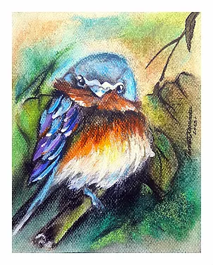 Teresa Kopańska - Blue bird - "Czaruś"