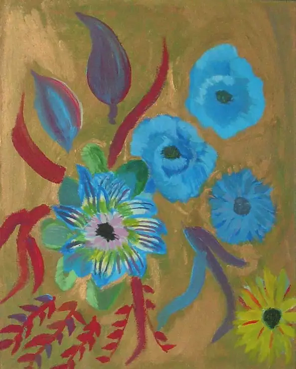 Katarzyna Rutkowska - A blue mysterious garden