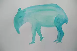 anna brzeska - Błękitny tapir