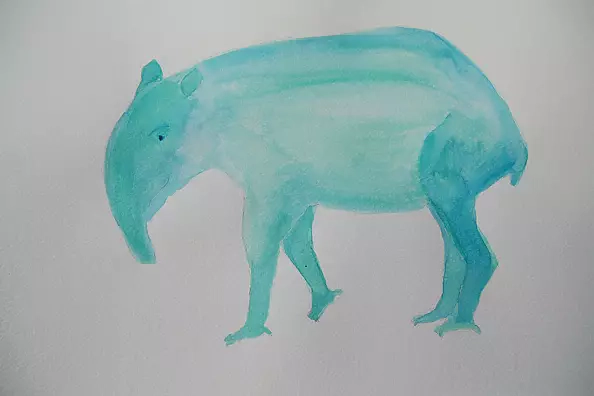 anna brzeska - Blue Tapir
