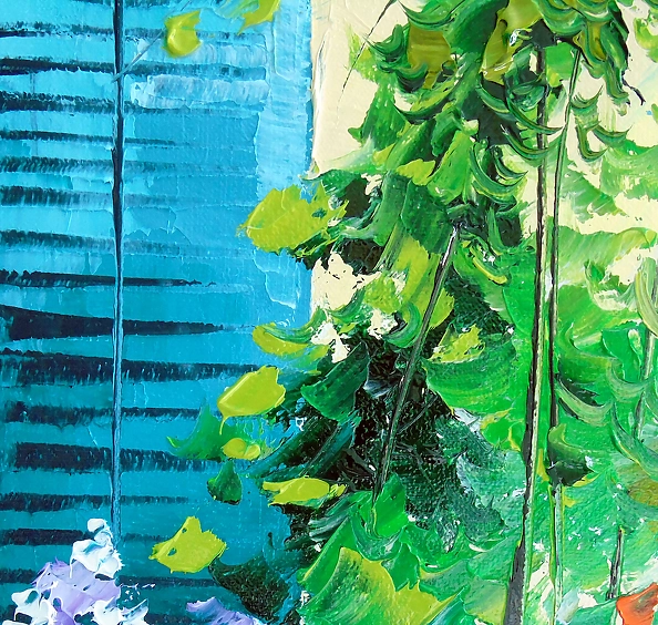 Olha Darchuk - Blooming balcony