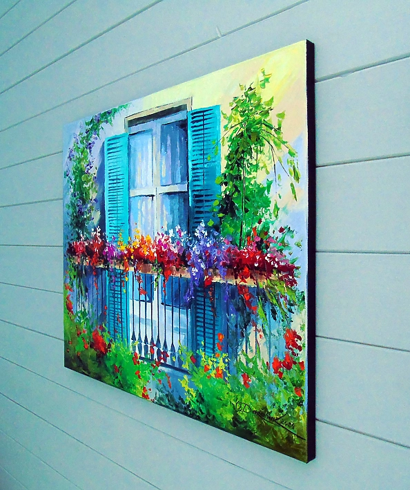 Olha Darchuk - Blooming balcony