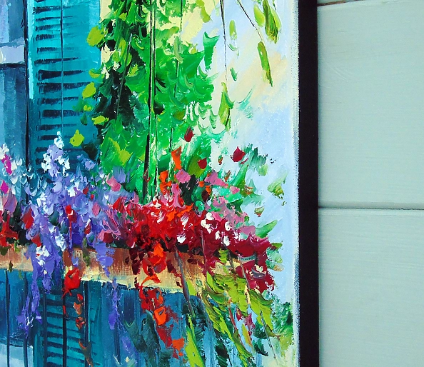 Olha Darchuk - Blooming balcony