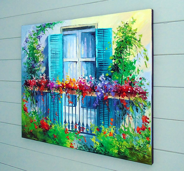 Olha Darchuk - Blooming balcony