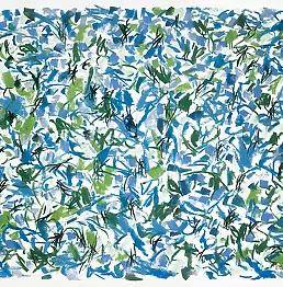 Ed Buziak - "Blue-Green Scatter # 1"