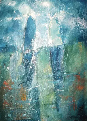 Iwona Joanna Ostaszewska - Blue