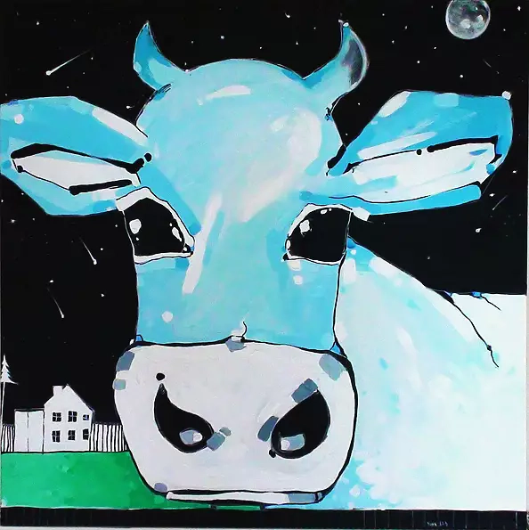 Magdalena MacNiallais - Blue Cow