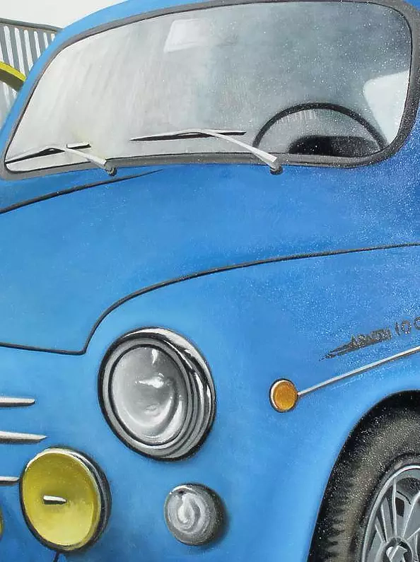 Sergio Rotunno - Blue Fiat 500