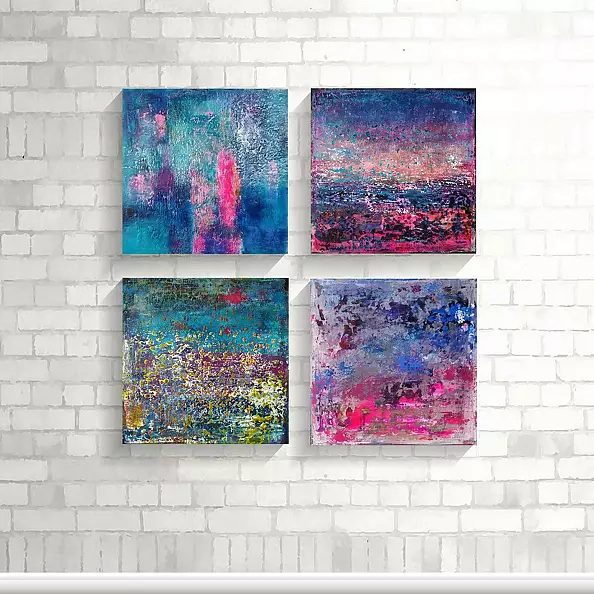 Sylwia Borkowska - Blue & Pink 2