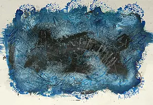 Amelia Augustyn - Blue abstract