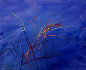   - Abstrakcja niebieska