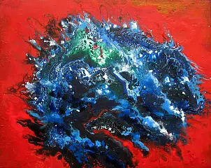 Włodzimierz Draczyński - Blue dragon