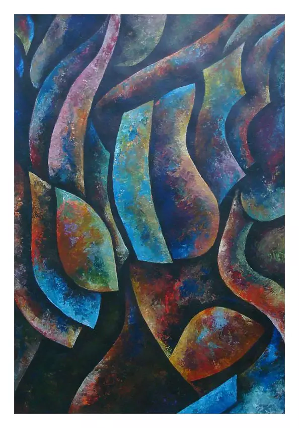 Mariusz Malinowski - Blue mysterious fragment