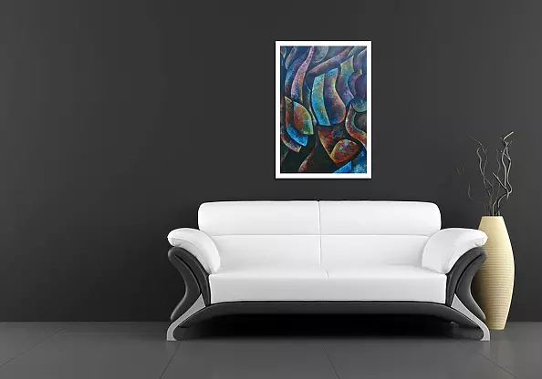 Mariusz Malinowski - Blue mysterious fragment