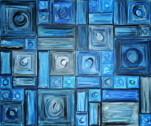 Rafał Spychalski - Blue tiles