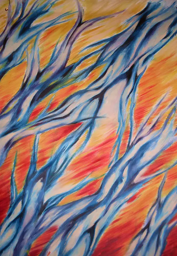 Titti Verni - blue trunks