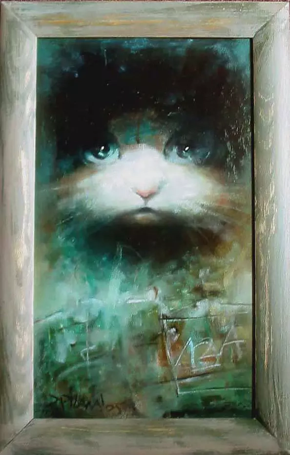 Piotr Pilawa - The head of a cat