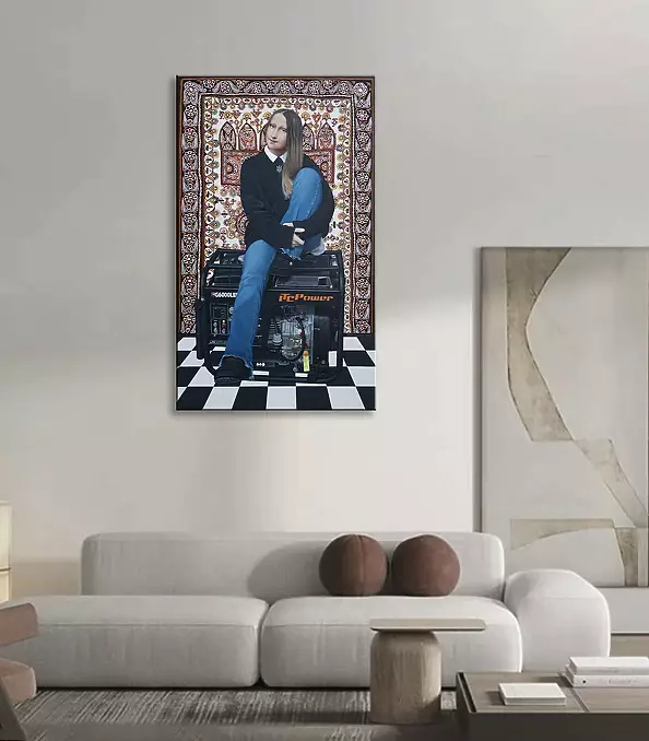 Nataliya Bagatskaya - Bluza z herbem, jak u Zełenskiego