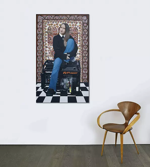 Nataliya Bagatskaya - Bluza z herbem, jak u Zełenskiego