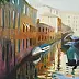 Renata Rychlik - Boats on Venice canal