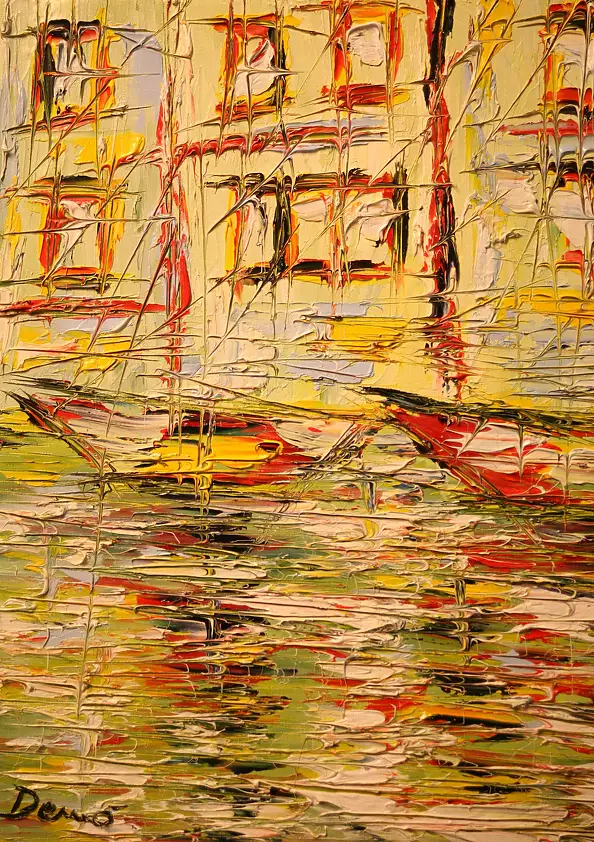 Enrico Nicodemo - Boats under the house