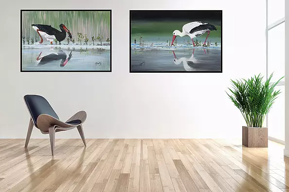 Agnieszka Mantaj - White stork