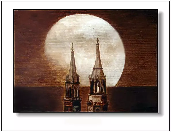 Jolanta Dusza - Bolesławiec- two towers