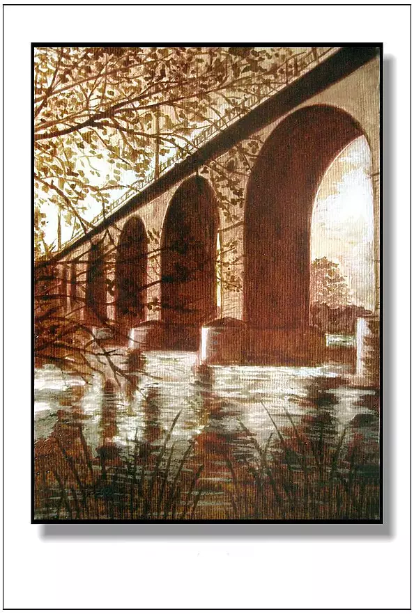 Jolanta Dusza - Bolesławiec- wiadukt nad Bobrem