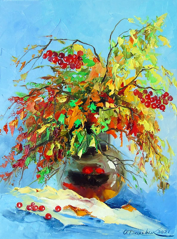 Olha Darchuk - Bouquet of autumn