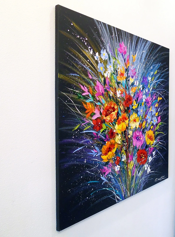 Olha Darchuk - Bouquet of flowers for happiness