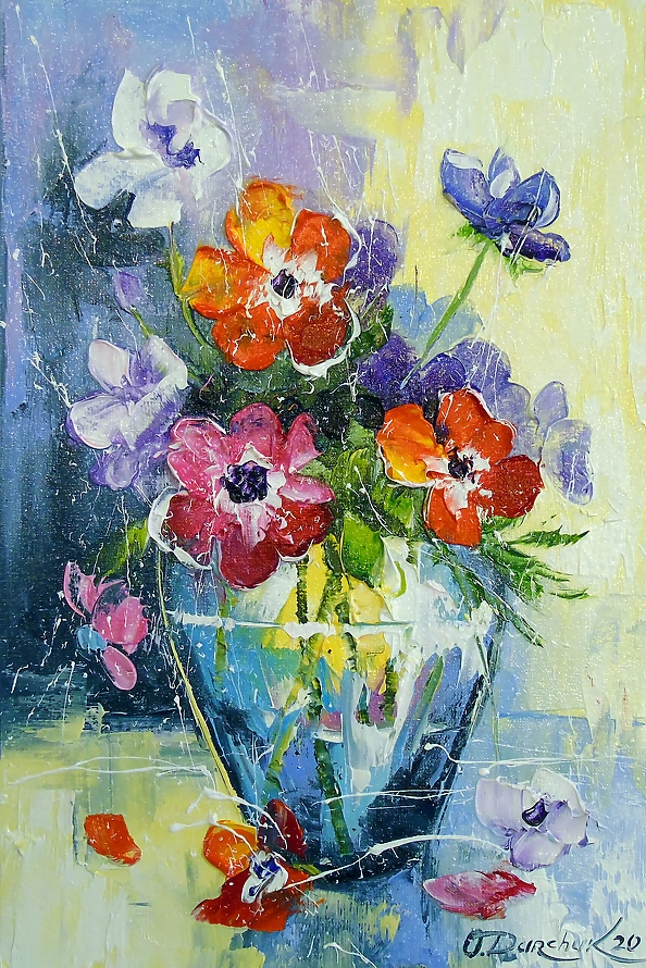 Olha Darchuk - Bouquet of forest flowers