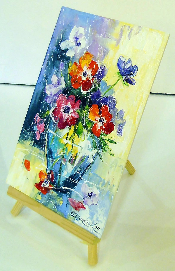 Olha Darchuk - Bouquet of forest flowers