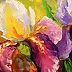 Olha Darchuk - Bouquet of irises