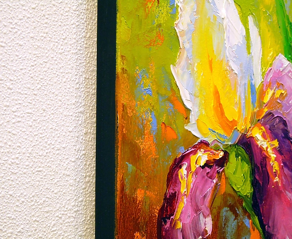 Olha Darchuk - Bouquet of irises