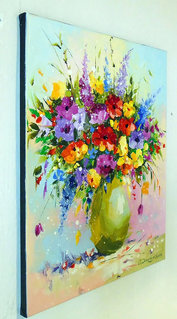 Olha Darchuk - Bouquet of meadow flowers