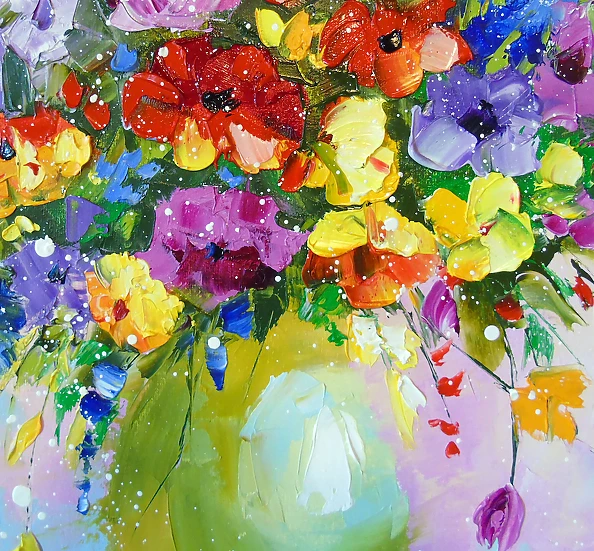 Olha Darchuk - Bouquet of meadow flowers