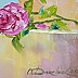 Olha Darchuk - Bouquet de roses dans un vase