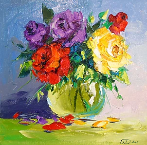 Olha Darchuk - Bouquet of roses