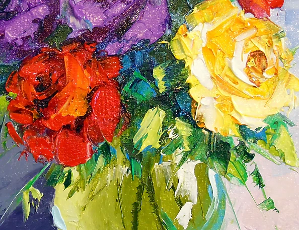 Olha Darchuk - Bouquet of roses