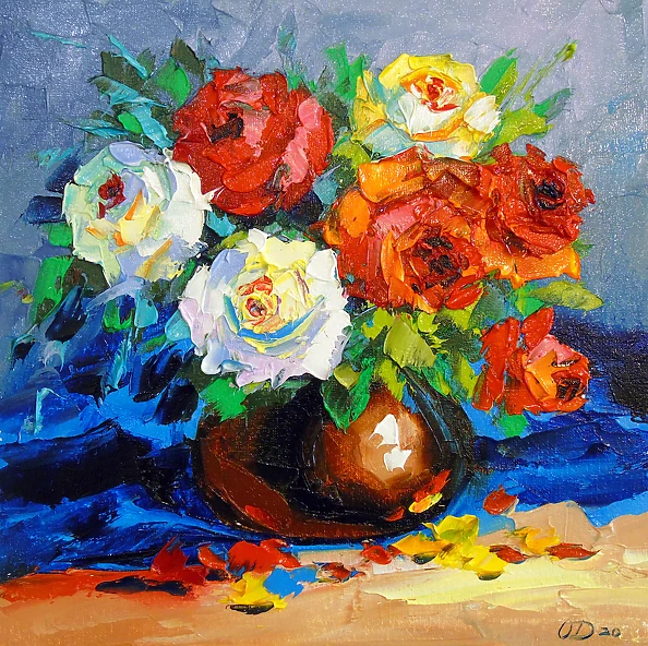 Olha Darchuk - Bouquet of roses