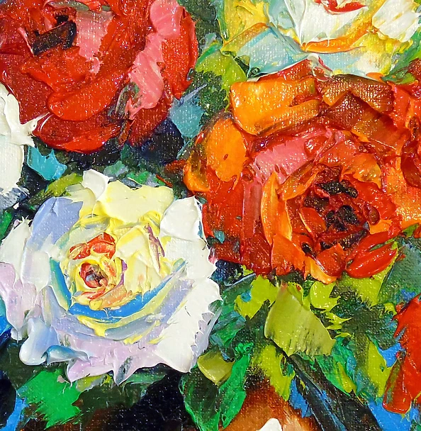 Olha Darchuk - Bouquet of roses